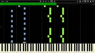 Initial D - Back On The Rocks Synthesia Piano MIDI //7oiij