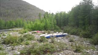 Сплав по реке Зун-Мурин, респ. Бурятия, Саяны (август 2014)
