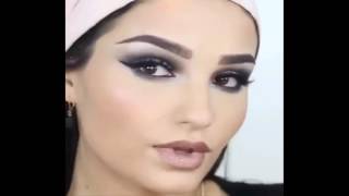 كيفيّة عمل مكياج العيون | مكياج عيون القطة | مكياج تكبير العيون 2017