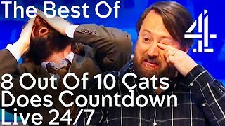 Funniest 8 Out Of 10 Cats Does Countdown Moments!! | Live 24/7