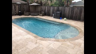 New Orleans Area Sealing Travertine, Non Slip for Travertine