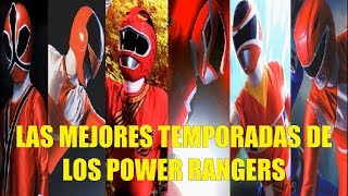 Las Mejores Temporadas de los Power Rangers Todas las Eras!