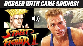 ‘Street Fighter’ dubbed with SF2 game sounds! | RetroSFX