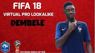 FIFA 18 | VIRTUAL PRO LOOKALIKE TUTORIAL - OUSMANE DEMBELE