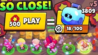 MY MOST BRAWL BOXES EVER! x500 TICKET BIG GAME BETS GONE AMAZING!!