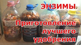 Готовлю ЭНЗИМЫ для сада и огорода