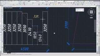 Раскрой кровельных фальцевых панелей в AutoCAD