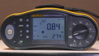 Fluke 1600 Series Multifunction Installation Tester with Fluke Connect