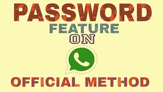 How to set password on WhatsApp.Official Method 2019. Whatsapp Hidden Tricks [two step verification]