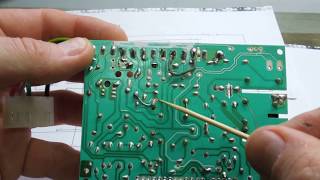 РЕМОНТ платы S4565BF котла Honeywell