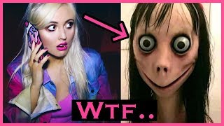 CALLING MOMO! The Truth about MOMO.. Scary Cursed Phone Number