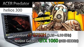 Acer predator helios 300  : Borderland 2