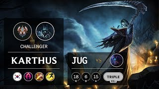 Karthus Jungle vs Rek'Sai - KR Challenger Patch 9.7