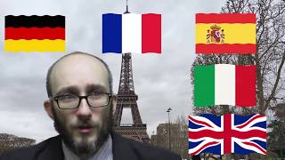 There is, are в пяти европейских языках. Сравнительное языкознание  #040.