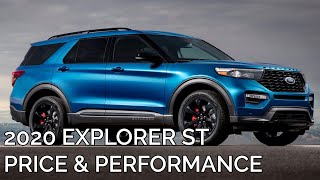 Everything you need to know about the 2020 Ford Explorer ST! Performance and Price