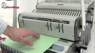 Akiles DuoMac C41 4-1 Coil and Plastic Comb Machine - Coil Binding Demo - 1-800-944-4573