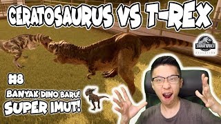 T-REX BAPAKNYA CERATOSAURUS ? ! BaNYAK DiNO BARU! - Jurassic World Evolution Indonesia