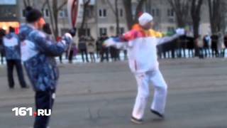 «Яблочко» от факелоносцев