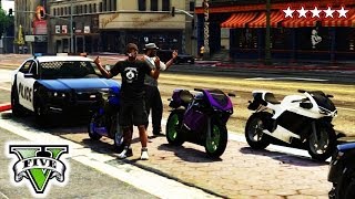 GTA 5 Online COPS & ROBBERS Massacre | GTA V Custom Game Mode