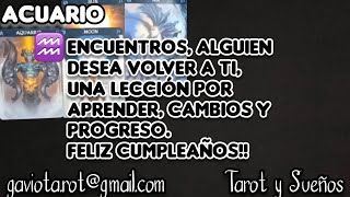ACUARIO ALGUIEN DESEA VOLVER A TI, ENCUENTROS DESEADOS, LECCIONES DE VIDA, PROGRESO FEBRERO 2020 ♒♥️