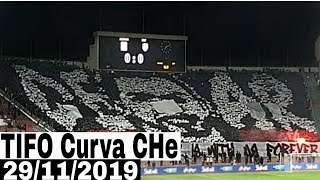 TIFO CURVA CHE [ULTRAS ASKARY]  [BLACK ARMY] 29/11/2019