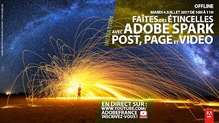 Initiation | Faites des étincelles avec Adobe Spark Post, Page et Vidéo