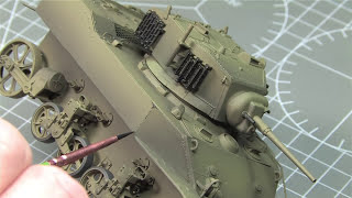 Simple Chipping Techniques for model tanks, vehicles or scenery