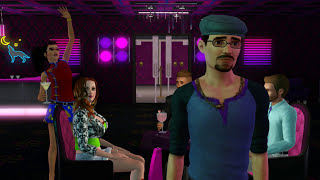 Sims 3 - New POLE & LAP Dances at Pre-Madonna Exotic Dance Club - Sims 3 Machinima