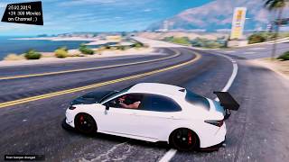 Toyota Camry XSE 2018 Crazy exterior ? GTA V MOD 4K/60FPS GTX 1080Ti