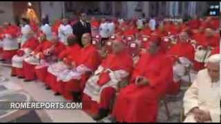 Consistory has surprise guest: Benedict XVI!