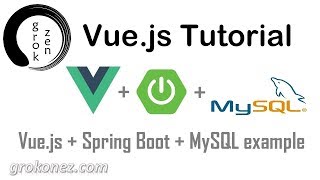 Spring Boot + Vue.js example | Spring Data JPA + REST + MySQL CRUD Demo