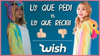 LO QUE PEDÍ vs LO QUE RECIBÍ | WISH | Cande Copello