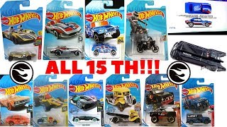 Hot Wheels 2019 Treasure Hunt List!!! 15 Treasure Hunts!!! 13+