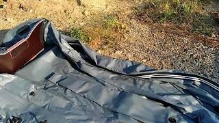 Лодка ПВХ Инзер-330 V (киль) под мотор надувная распаковка