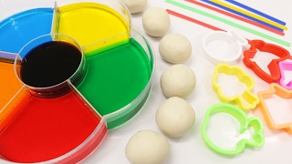Learn Colors for Children Toddlers Babies Dye Coloring Play Doh Toys - Learning Colours Video for Ki