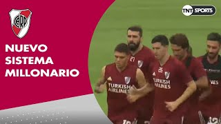 Gallardo prueba nuevo sistema para RIVER