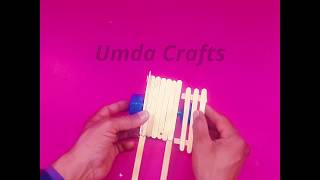 3 DIY Popsicle stick craft compilation | ice cream stick craft  Popstick crafts project | Umda Craf