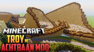 TROY VAN TOVERLAND MAKEN MET ACHTBAAN MOD - Minecraft Mod Showcase