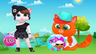 КОТИК БУБУ #11  У Бубу в гостях Анджела  Мультик ИГРА про котят на канале УШАСТИК KIDS