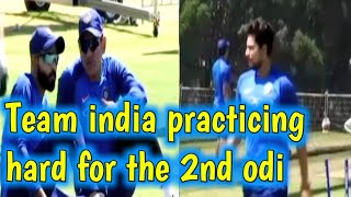 Practice session of team india before 2nd odi ||