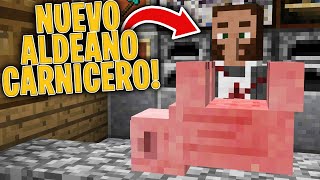 Nuevo ALDEANO CARNICERO en MINECRAFT! ? SE LLEVA CERDITOS! ?