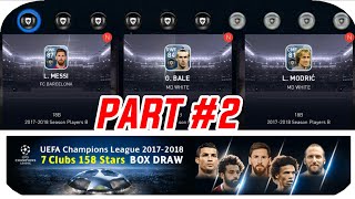 UCL BOX DRAW 16 TIMES (4000 Coins) | PES 2018 MOBILE | PART #2