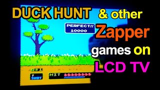 Way to play Duck Hunt on a modern LCD HDTV!
