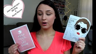 Cutest SHEET MASK Subscription EVER!! | June Beauteque BB Bag & Mask Maven