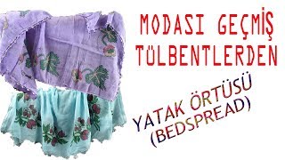 Tülbentlerden Yatak Örtüsü Yapımı | Bedspread Making from Scarves | Craft