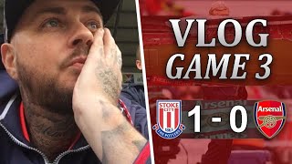 Stoke City 1 v 0 Arsenal | Another Pathetic Away Performance | Matchday Vlog