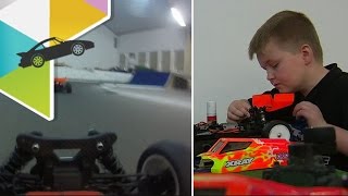 Lilla Aktuellt - Alexander tävlar med radiostyrdbil