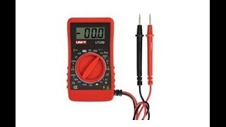 Цифровой мультиметр UT20B UNI-T. Видео  обзор от Интернет-магазина Electronoff.