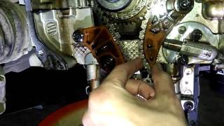 Timing chain Dodge Caliber SRT4 - Растянутая цепь маслонасоса на Dodge caliber srt4.