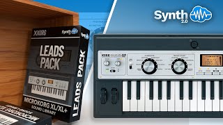 LEADS PACK SOUND BANK | KORG MICROKORG Xl / Xl + | Synthcloud Library